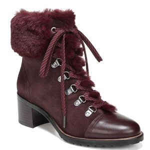 SAM EDELMAN: Vegan Fur Manchester Chunky Hiker Boot